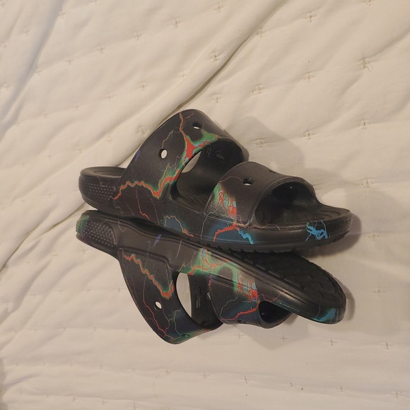 Crocs Classic Sandals Out of This World Lightning Unisex Men’s Sz 10 Women Sz 12 - Picture 3 of 5